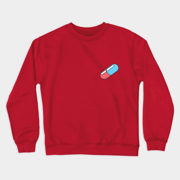 Good For Health... Crewneck Sweatshirt by MoustacheRoboto